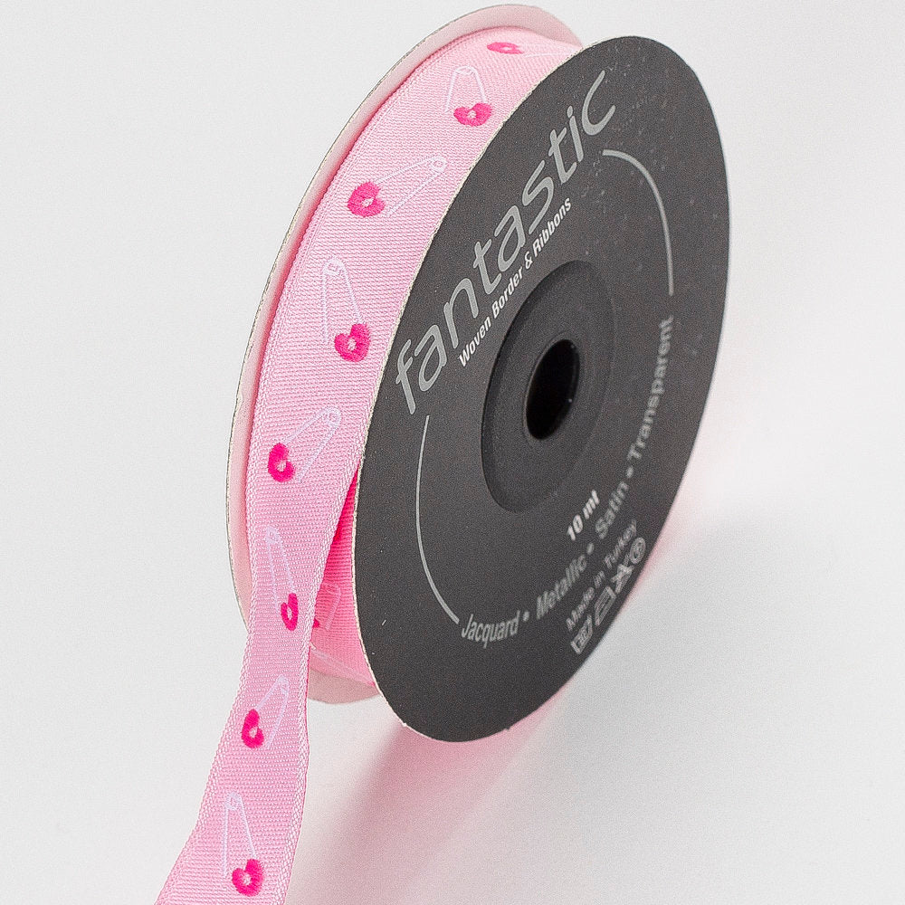 Fantastic Pembe Bebe İğne Baskılı Kurdele - 15684-V1